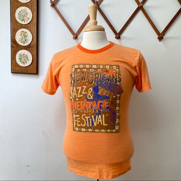 Vintage Jazz & Heritage Festival New Orleans Tee